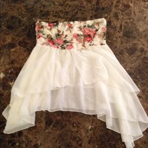 NTW floral sheer top size large