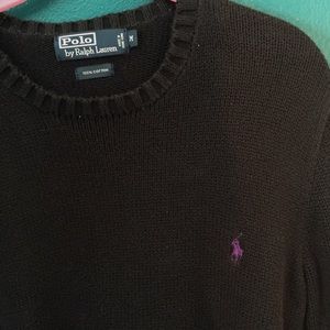 black over sized sweater