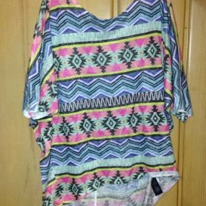 tribal print shirt