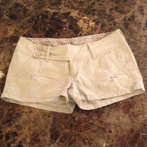 Tan shorts size 9