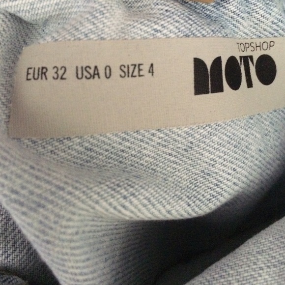 Top shop acid wash overalls - Picture 3 of 3