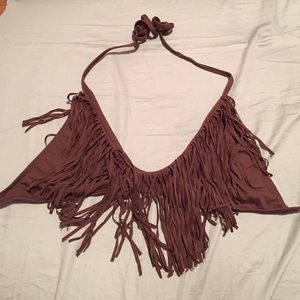 Fringe Bikini Top