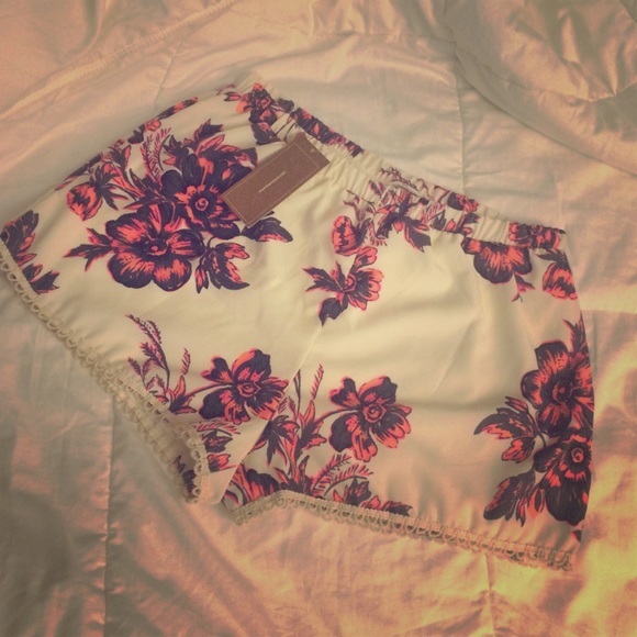 Printed Francesca's shorts