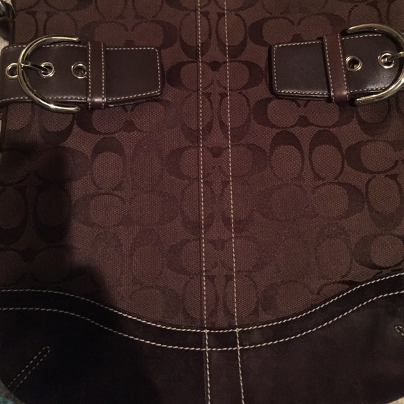 Beautiful brown coach bag - Picture 3 of 4