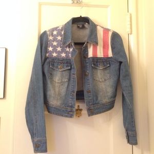 American flag jacket