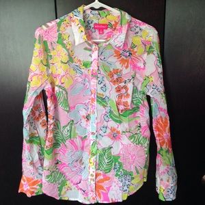 Lilly Pulitzer for target button down
