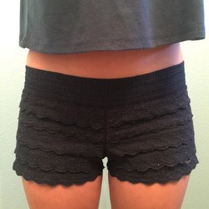 Abercrombie lace shorts