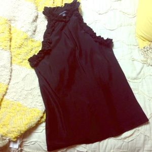 Banana Republic black dress top