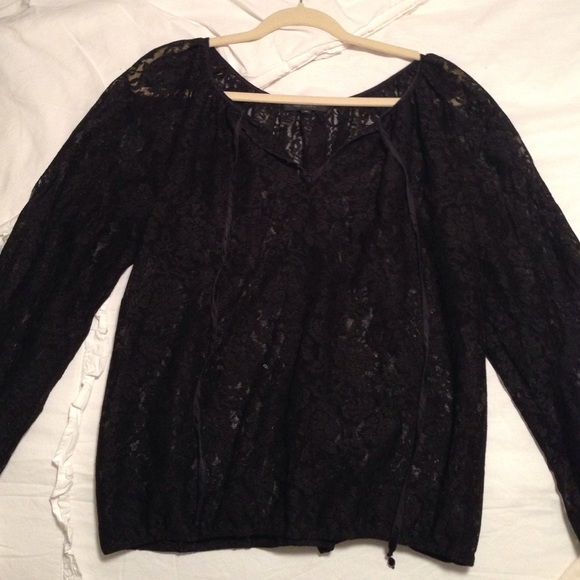 Black Lace shirt