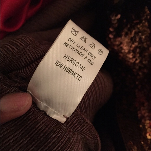 Herve leger sequins cocktail dress. - Picture 4 of 4