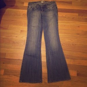 Bell bottom jeans