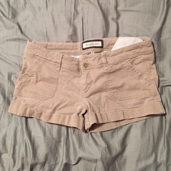 Khaki Cutoff Shorts - Picture 1 of 1