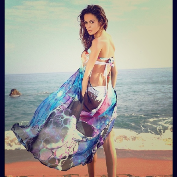 Brand new bikini wrap dress,never worn!