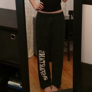 Green MSU Sweatpants