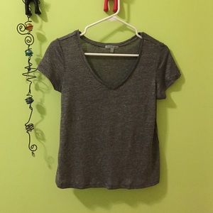 Charlotte Russe grey tee