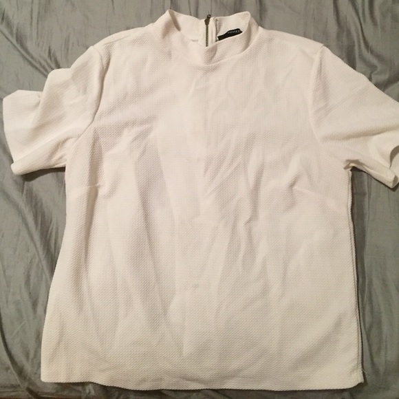 White Collared Shirt
