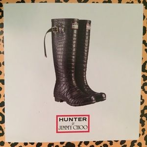 Hunter & Jimmy Choo Rain Boots (Short)