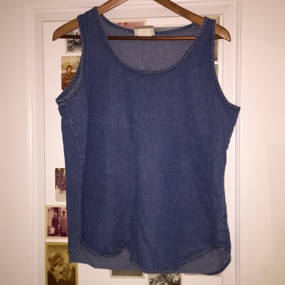 DENIM TANK