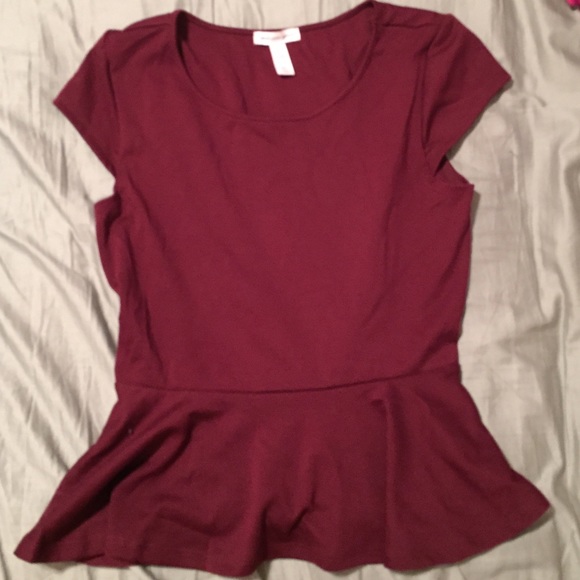 Maroon Shirt