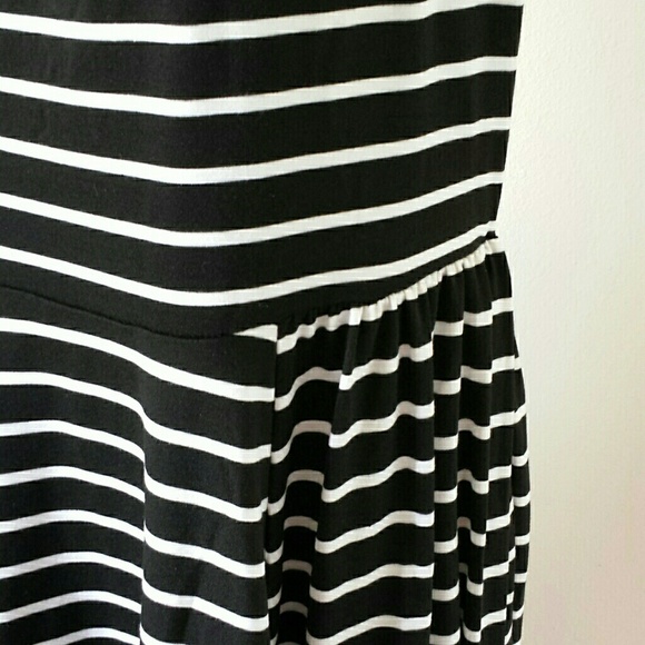 *SOLD* Torrid Striped Empire Jersey Tank Dress - Picture 4 of 4