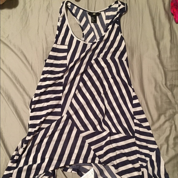 Loose Striped Tank Top
