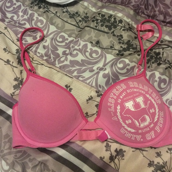 Pink Victoria Secret Bra 34B