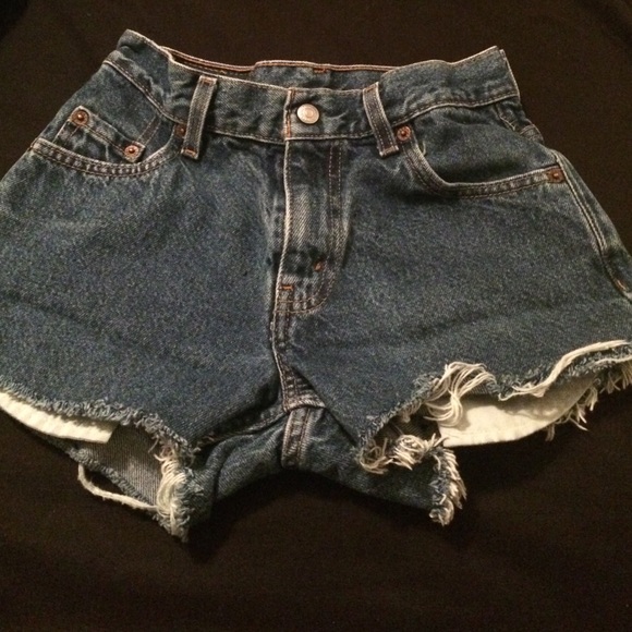 High waist vintage Levi shorts