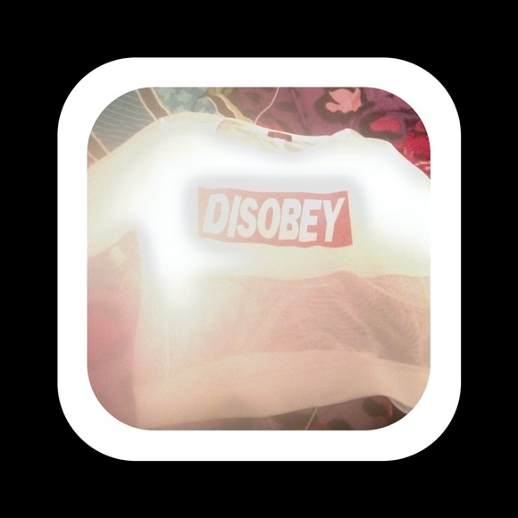 Disobey shirt😍