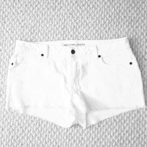 Michael Kors White Denim Shorts 8