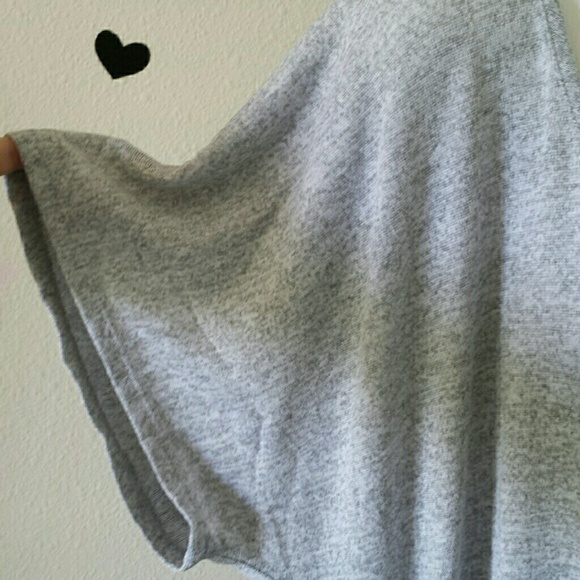 *SOLD* Tempted Gray Knit Bow Back Top - Picture 3 of 3