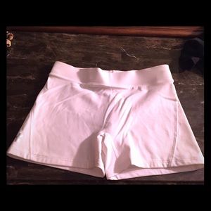 Brand new bright white Under Armour shorts
