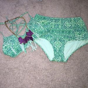 High Waisted Bathing Suit