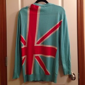 Press Union Jack Cardigan