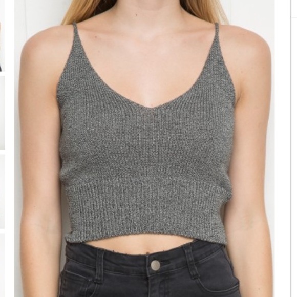 Brandy Luna Knit Top Never Worn! ❤️