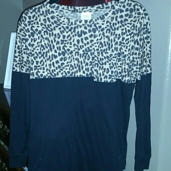 VICTORIAS SECERT BLK/CHEETAH