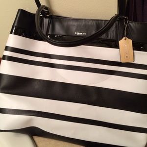 Coach stripes bag