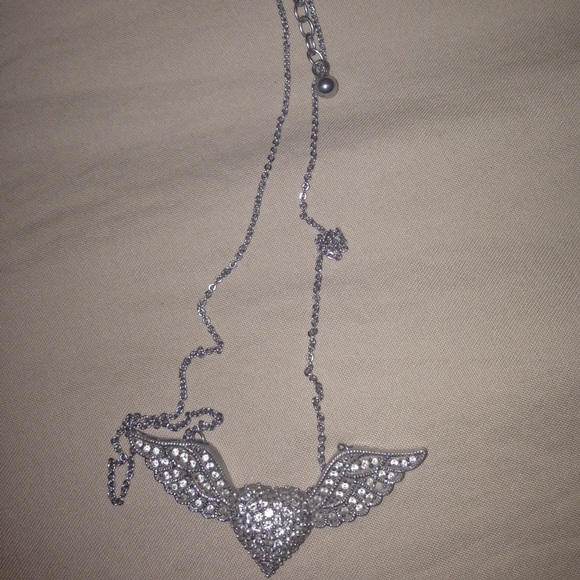 Sterling silver and cubic zirconia necklace