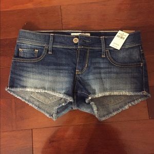 Hollister denim shorts