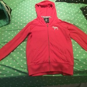 Pink Victoria's Secret light jacket!
