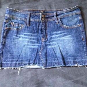 Jean skirt