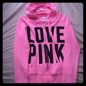 Victoria Secret Pink Zip-up Hoodie