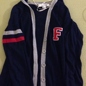 Letterman cardigan