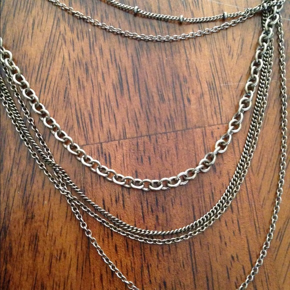 Family Tree multi-layered necklace - Picture 3 of 4