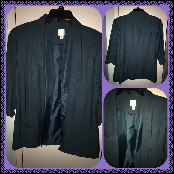 Lauren Conrad Blazer -Dark Teal color. NWOT