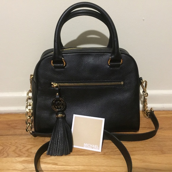 NEW Michael Kors Knox Tassel Satchel - Picture 1 of 4