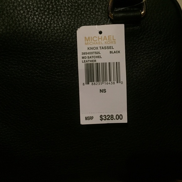 NEW Michael Kors Knox Tassel Satchel - Picture 2 of 4