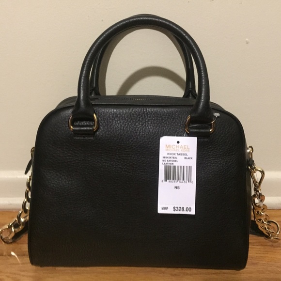 NEW Michael Kors Knox Tassel Satchel - Picture 3 of 4