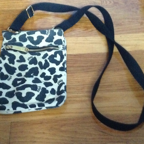 PINK cross body small bag used