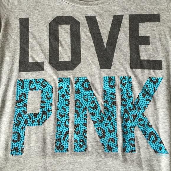 🎀VS Pink BLING янιиєѕтσиє T-Shirt нαя∂ тσ fιи∂!