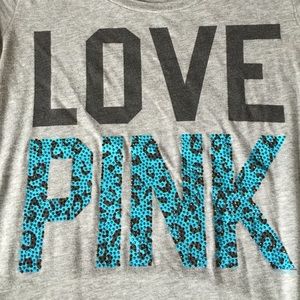 🎀VS Pink BLING янιиєѕтσиє T-Shirt нαя∂ тσ fιи∂!